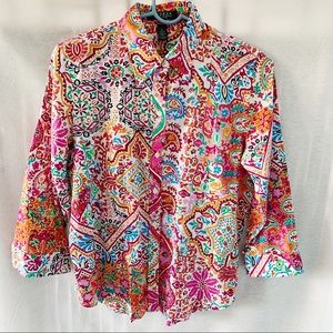 Lauren by Ralph Lauren Button Down Shirt